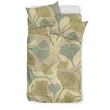 Ginkgo Leaves Design Pattern Bedding Set