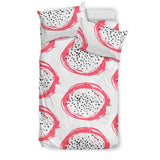 Hand Drawn Dragon Fruit Bedding Set
