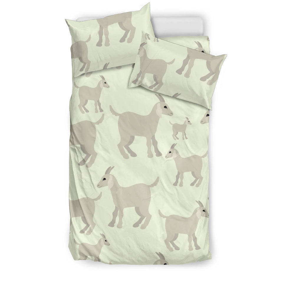 Little Young Goat Pattern Bedding Set