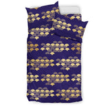 Beautiful Japanese Fan Pattern Bedding Set