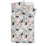 Cute Mermaid Pattern Bedding Set