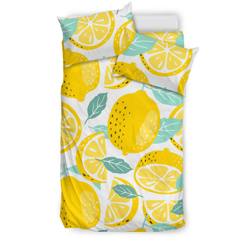 Lemon Design Pattern Bedding Set