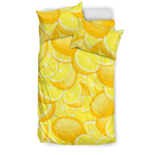 Lemon Pattern Bedding Set