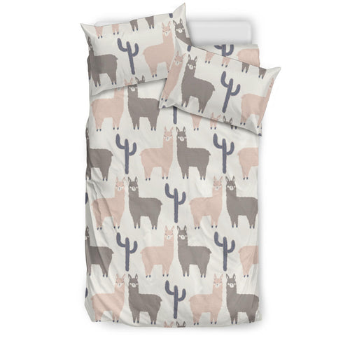 Llama Alpaca Pattern Bedding Set