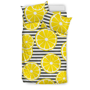 Slice Of Lemon Design Pattern Bedding Set