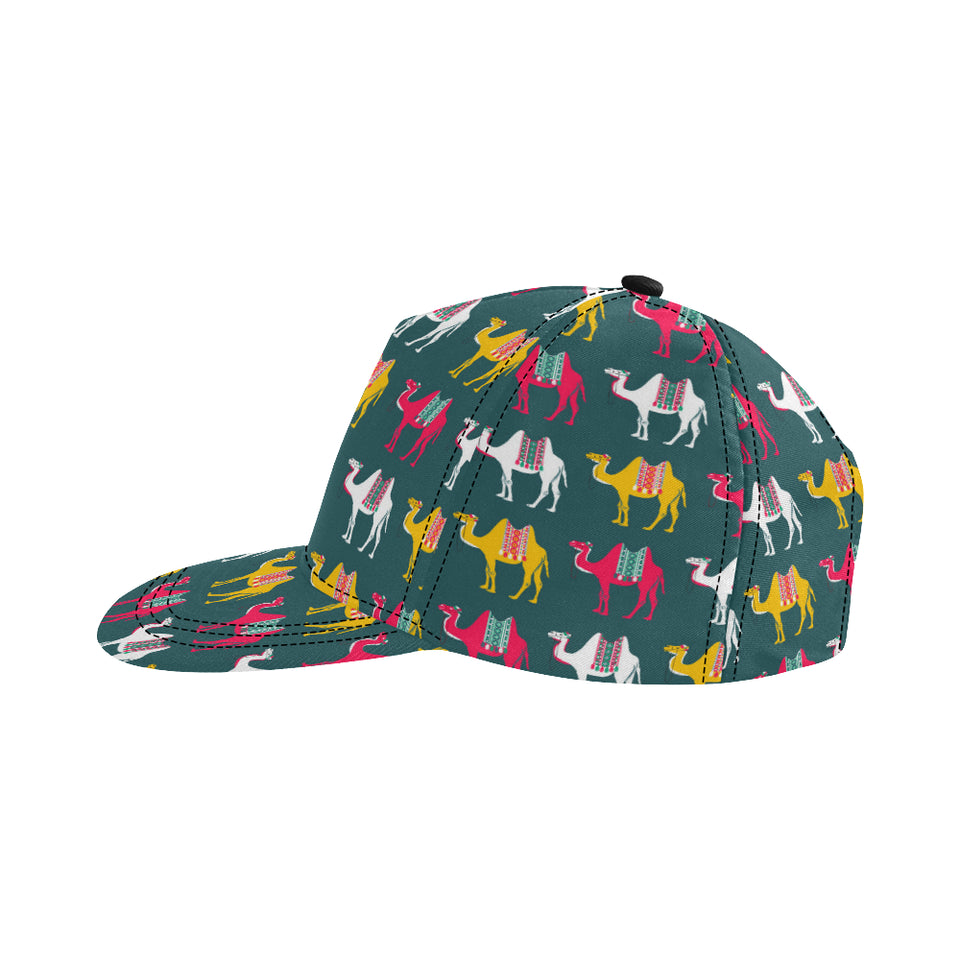 Camel pattern All Over Print Snapback Cap