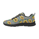 sunflowers ribbon background Women's Sneaker Shoes