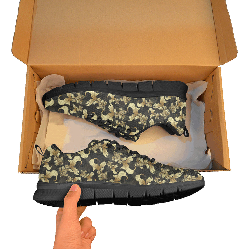 Goldfish Pattern Print Design 01 Women's Sneaker Shoes