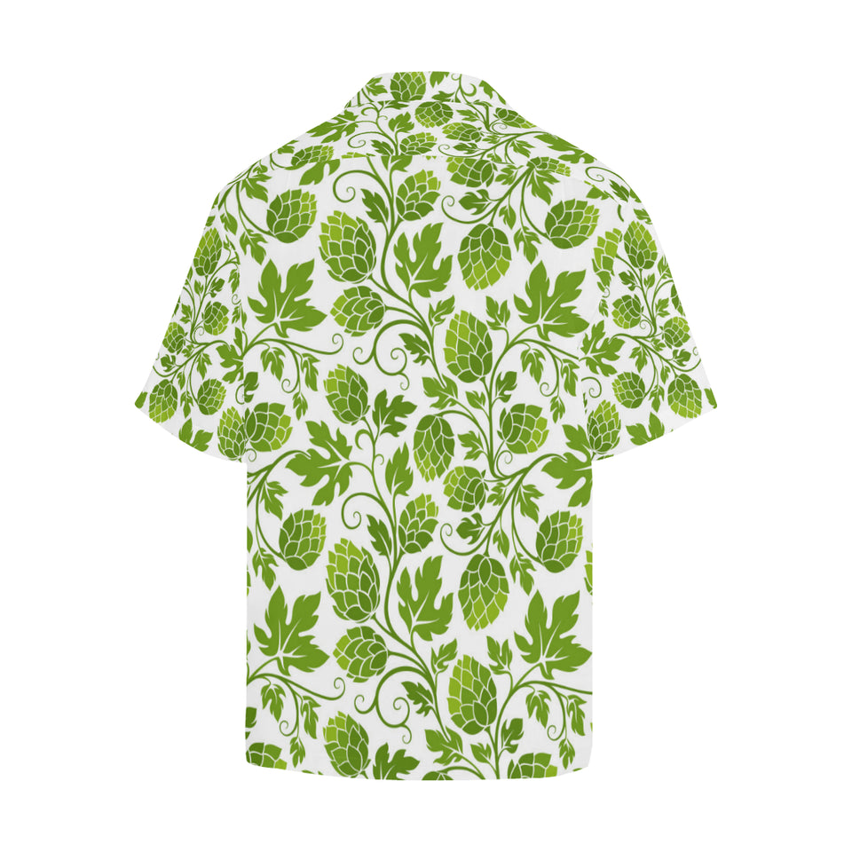 Hop design pattern Men's All Over Print Hawaiian Shirt