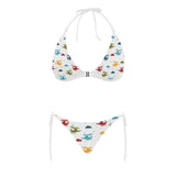 Colorful helicopter pattern Sexy Bikinis Two-Piece Swimsuits