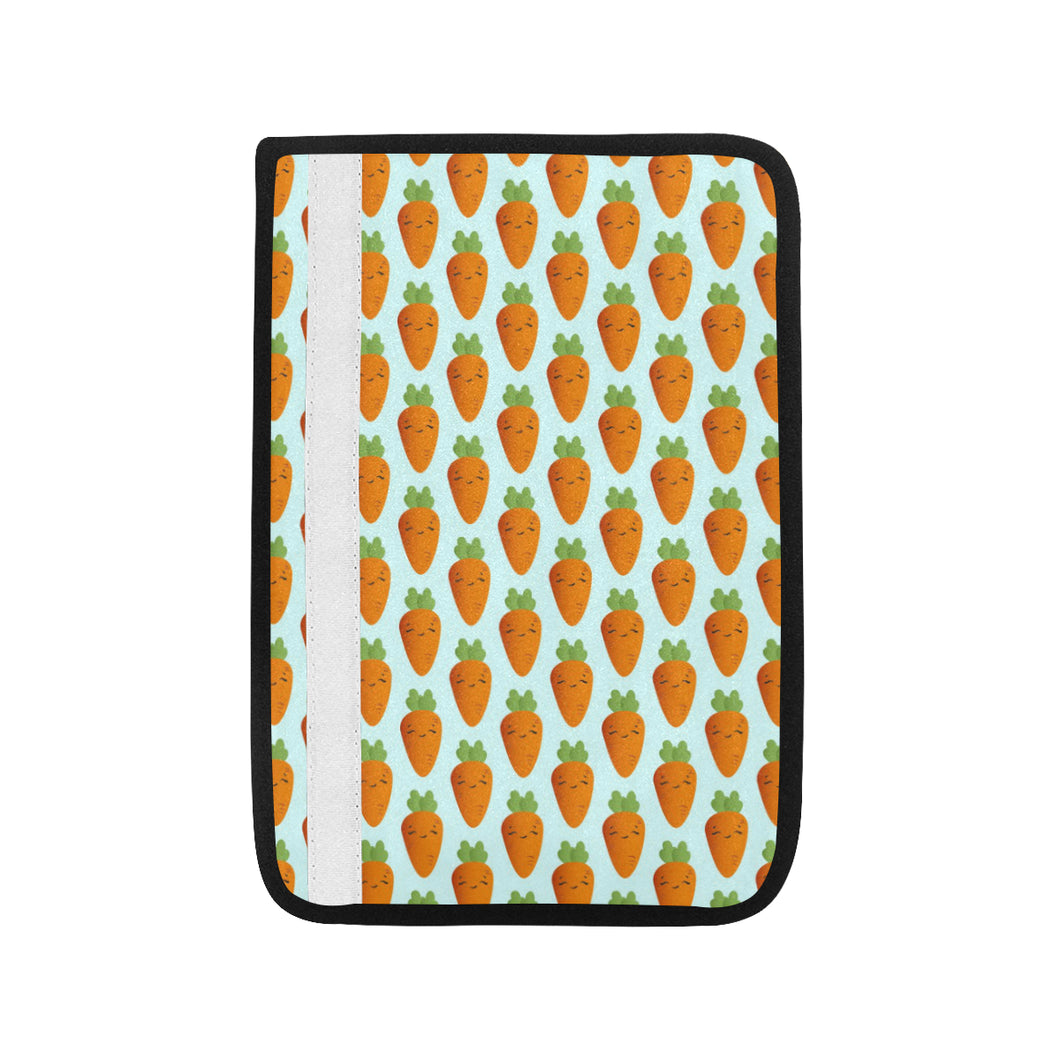 Carrot Pattern Print Design 03 Car Seat Belt Cover