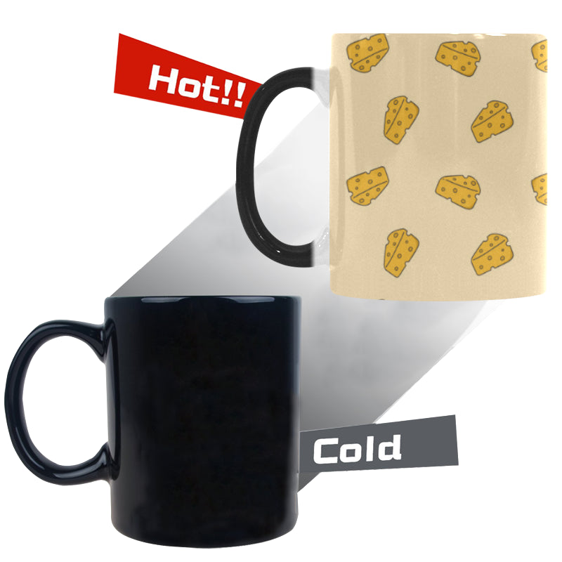 Cheese pattern Morphing Mug Heat Changing Mug
