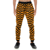 Bengal tigers skin print pattern Unisex Casual Sweatpants