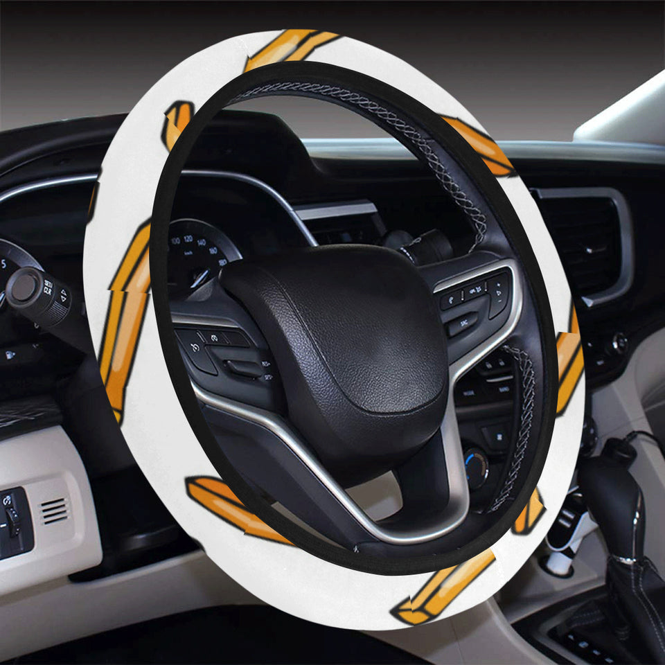 French fries potato pattern Car Steering Wheel Cover