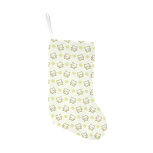 Cute cartoon frog baby pattern Christmas Stocking