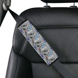 Skate Board Pattern Print Design 03 Car Seat Belt Cover