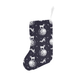 Chihuahua space helmet. astronaut pattern Christmas Stocking