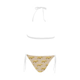 Rhino yellow theme pattern Sexy Bikinis Two-Piece Swimsuits