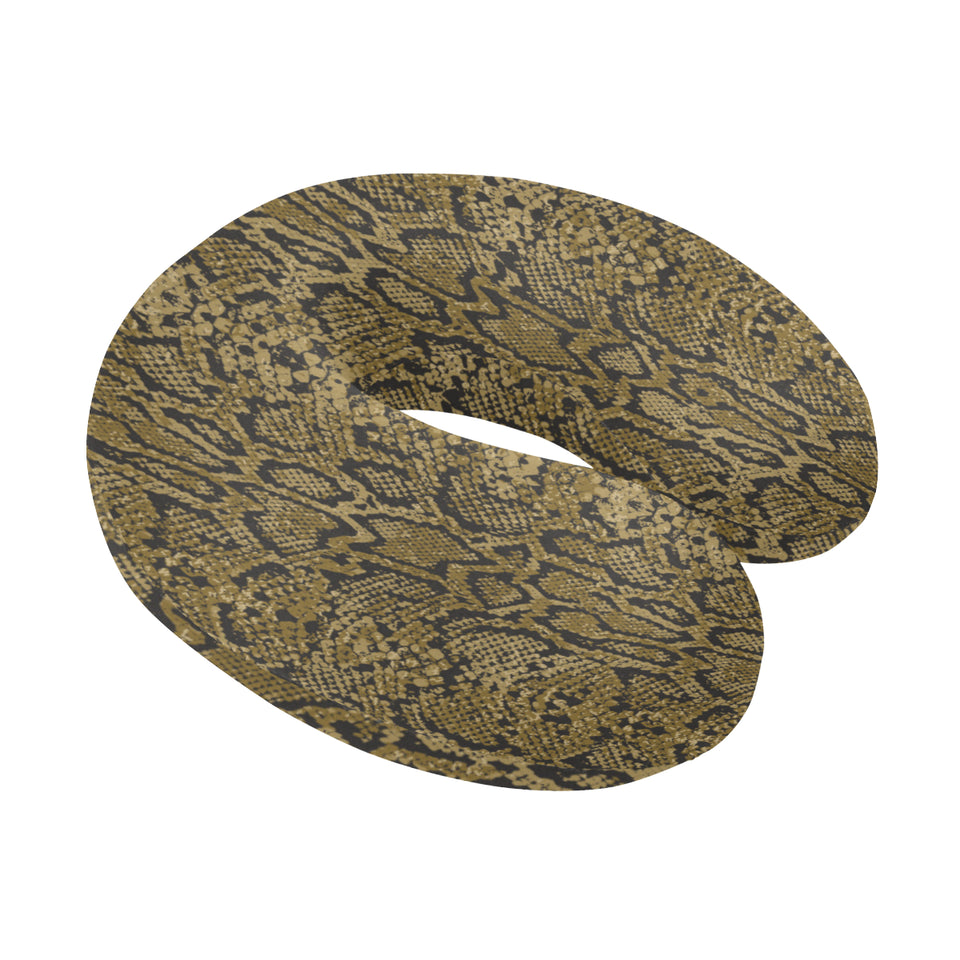 Snake skin pattern U-Shaped Travel Neck Pillow
