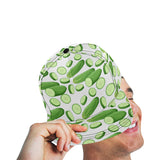 cucumber whole slices pattern All Over Print Snapback Cap