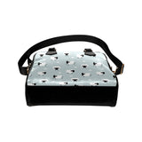 Sheep polka dot cloud pattern Shoulder Handbag