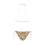 Colorful ice cream pattern Sexy Bikinis Two-Piece Swimsuits
