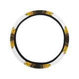 sunflowers design pattern Car Steering Wheel Cover
