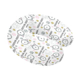 Siberian Husky design pattern U-Shaped Travel Neck Pillow