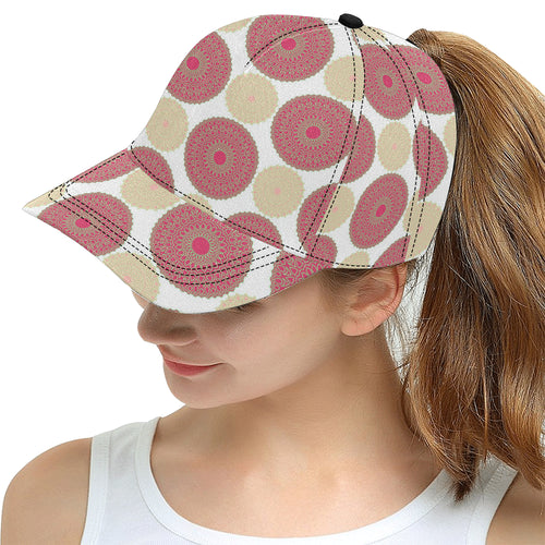 Circle indian pattern All Over Print Snapback Cap