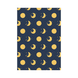 Moon star pattern House Flag Garden Flag