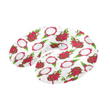 dragon fruits white background U-Shaped Travel Neck Pillow