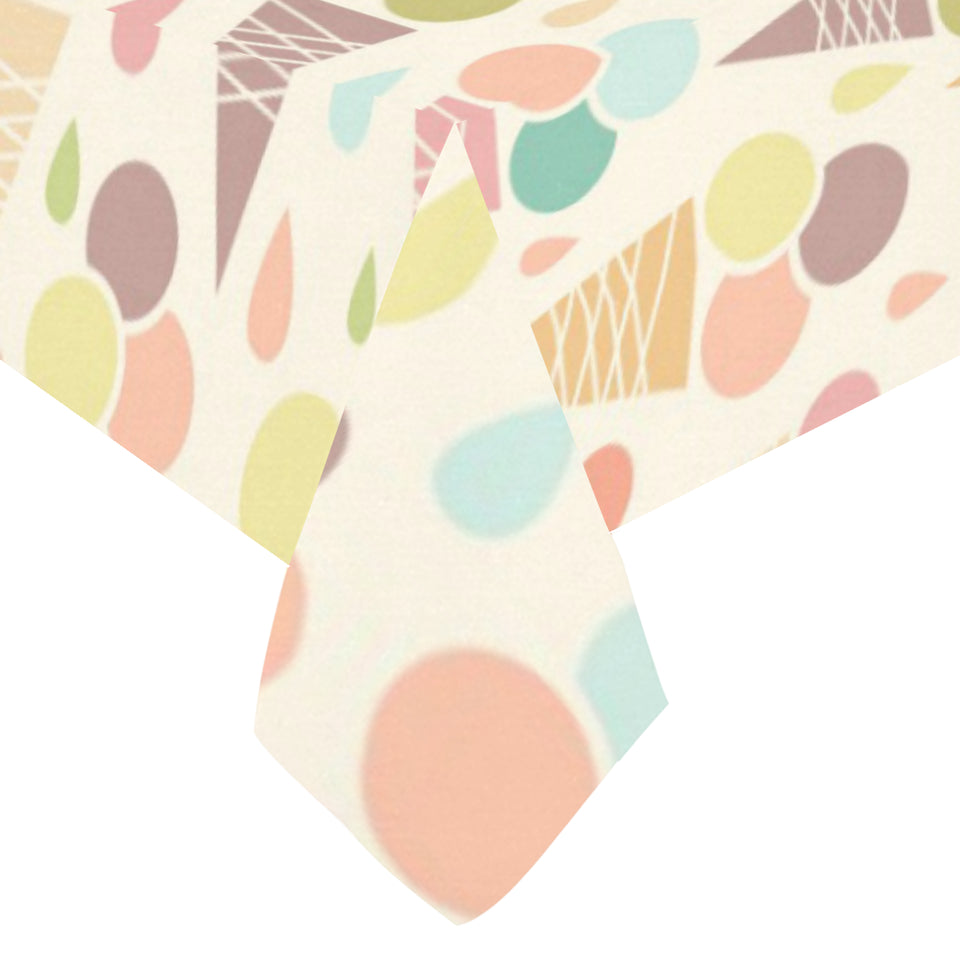 Ice cream cone pattern Tablecloth