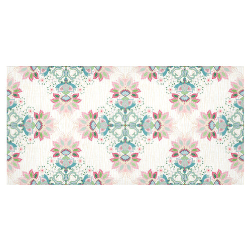 Square floral indian flower pattern Tablecloth