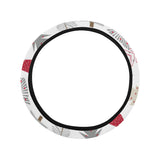 Cute Christmas tree pattern Car Steering Wheel Cover