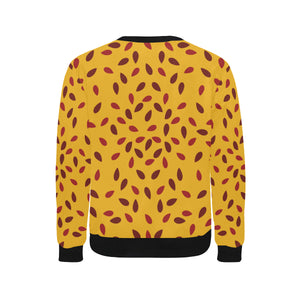 Passion fruit texture Men's Crew Neck Sweatshirt