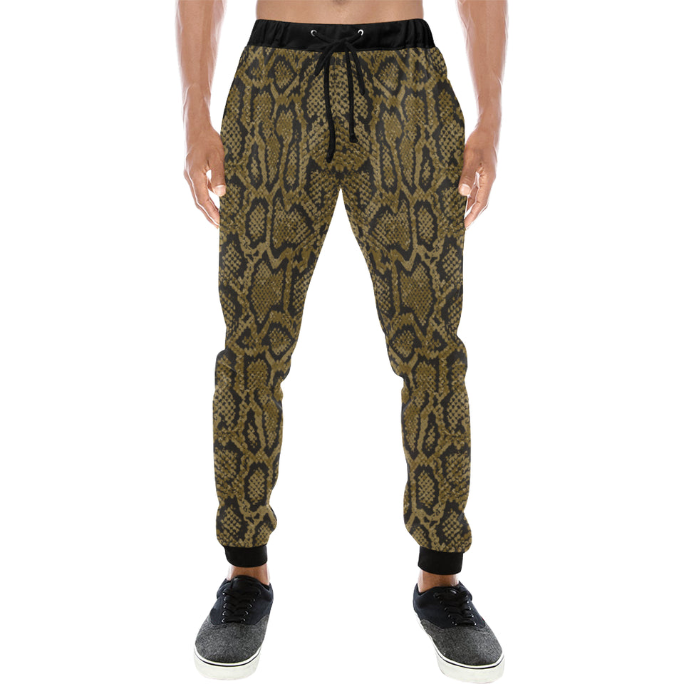 Snake skin pattern Unisex Casual Sweatpants