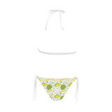 Durian pattern background Sexy Bikinis Two-Piece Swimsuits