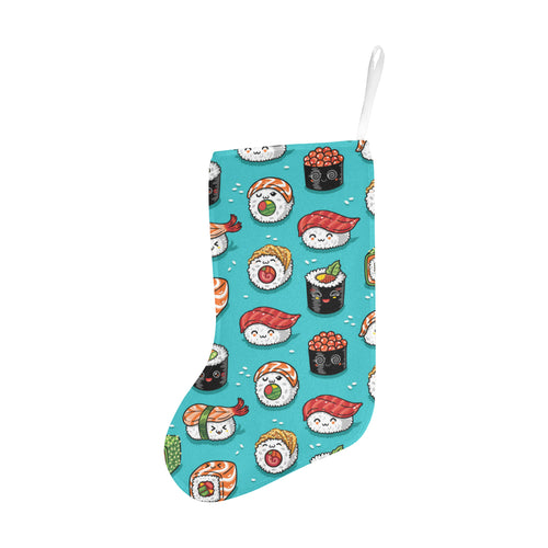Cute sushi pattern Christmas Stocking