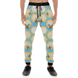 Bee honeycomb pattern Unisex Casual Sweatpants