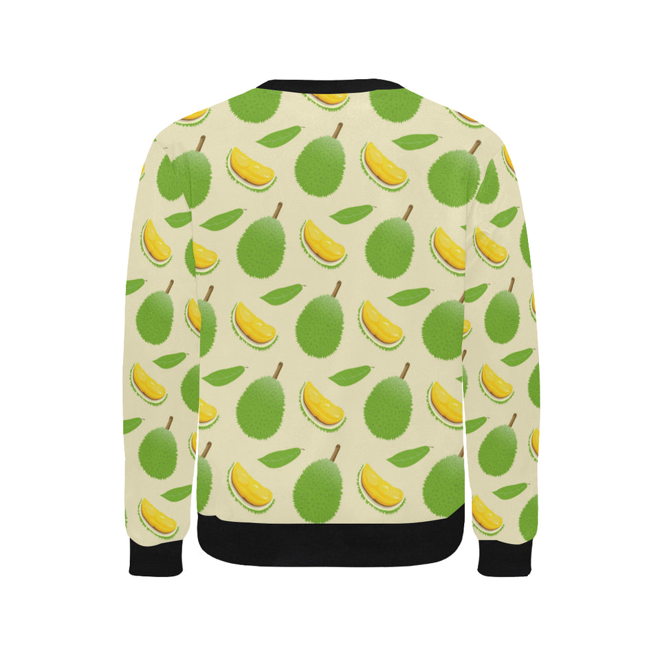 Durian pattern Men's Crew Neck Sweatshirt
