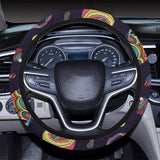 Colorful mushroom pattern Car Steering Wheel Cover