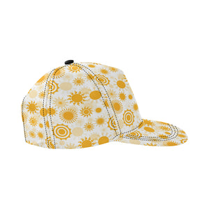 Sun design pattern All Over Print Snapback Cap