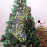 Hand drawn dragonfly pattern Christmas Stocking
