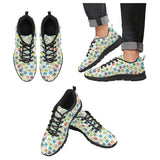 Chemistry Periodic Table Pattern Print Design 05 Men's Breathable Sneakers ( Model 055)
