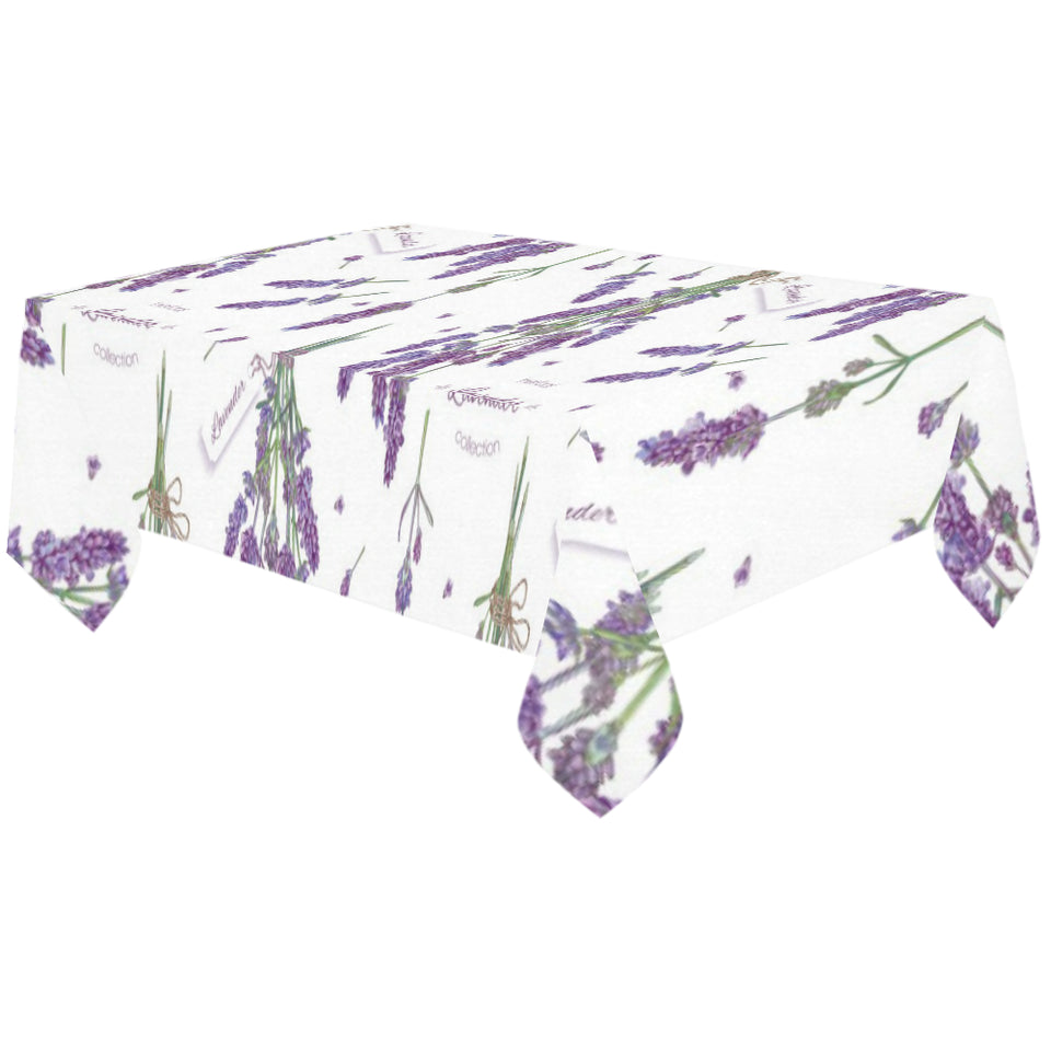lavender flower design pattern Tablecloth