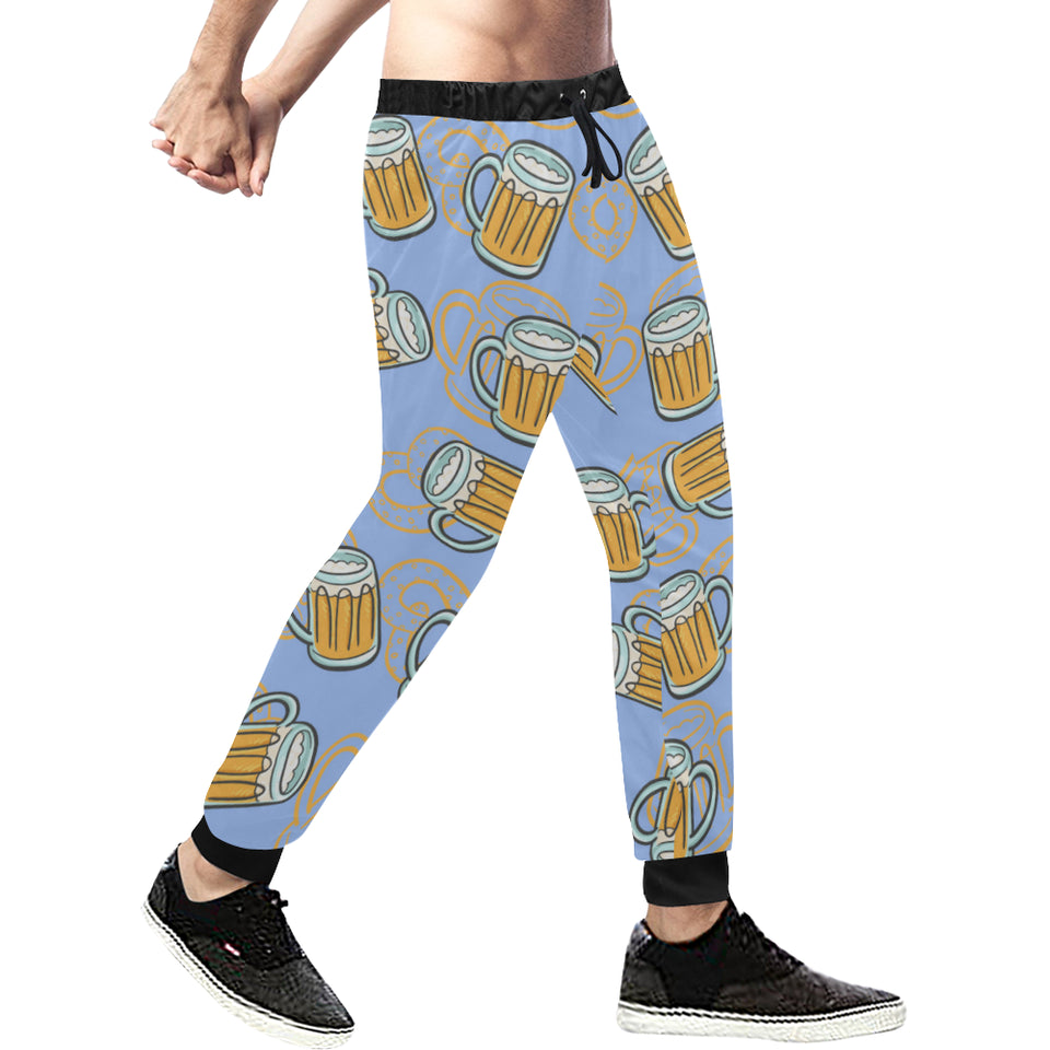 Beer pattern Unisex Casual Sweatpants