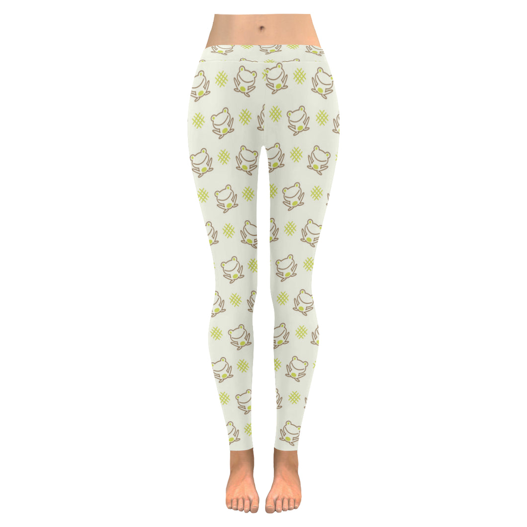 Cute cartoon frog baby pattern Women's Legging Fulfilled In US