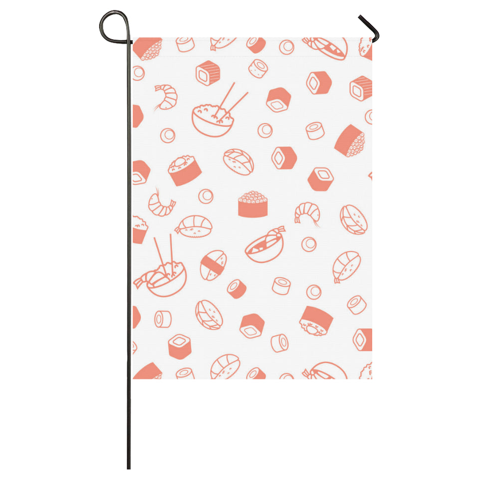 Sushi pattern House Flag Garden Flag