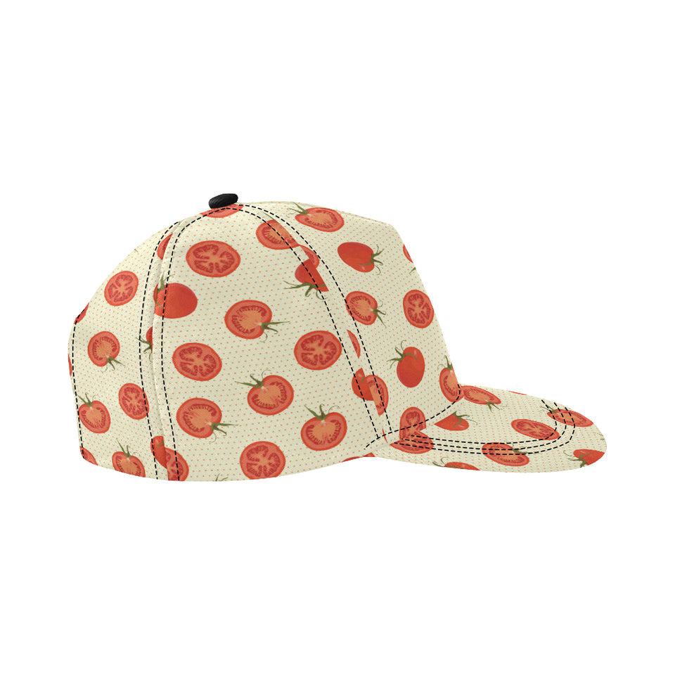 Tomato dot background All Over Print Snapback Cap