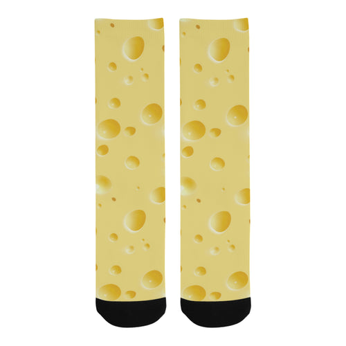 Cheese texture Crew Socks